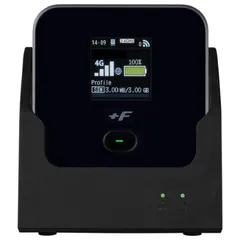 富士ソフト +F FS045W モバイルルーター +F 充電/LANステーション