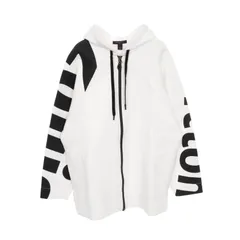 ルイ・ヴィトン LOUIS VUITTON パーカー シグネチャースリーブ ジップアップフーディ コットン パーカー レディース Used Aのサムネイル