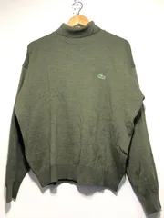 511150 CHEMISE LACOSTE タートルネック ニット 6 カーキ オリーブ ハイネック セーター ラコステ