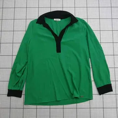 ◇ ⊆ Calvin Klein 長袖シャツ グリーン系×ブラック系 M メンズ E  【1508250041518】