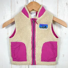 【Boy's 12M ベージュ系】 2012 Patagonia ( パタゴニア ) レトロ エックス ベスト Retro X Vest NRU ポリエステル ウェア トップス ベスト フリース z00054037 NRU フリース ベスト トッ