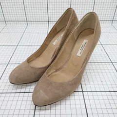 ◇ Θ 【セヴントゥエルヴサーティ VII XII XXX】スエードパンプス ベージュ系 22.5cm 日本製 レディース E  【1508260040044】