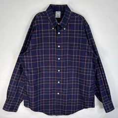 古着 ブルックスブラザーズ Brooks Brothers 長袖シャツ チェック 胸ポケ REGENT L  ネイビー系 マルチカラー メンズ