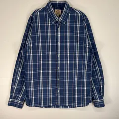 古着 ブルックスブラザーズ Brooks Brothers 長袖シャツ チェック 胸ポケ RED FLEECE M  ネイビー系 マルチカラー メンズ