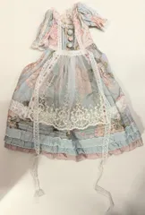 lacrimosa SD/SD13 リバティ柄ワンピース 水色