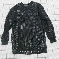 ◇ ⊂ 【ナルシス Narcissus】23SSNNC065 メッシュトップス ブラック系 サイズF レディース E  【1509190038767】のサムネイル