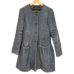 ユーズドフルギ USED古着 kristina ti イタリア製 ノーカラーコート レディース EUR：40 