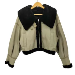 ムルーア MURUA オーバーカラーショートフェイクムートン レディース FREE 