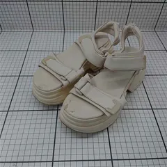 ◇ ⊂ 【オリエンタルトラフィック ORiental TRaffic】41205 厚底サンダル ベージュ系 Sサイズ レディース E  【1509190049770】