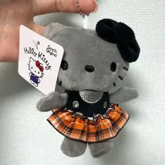 サンリオ ハローキティ グレー キーホルダー