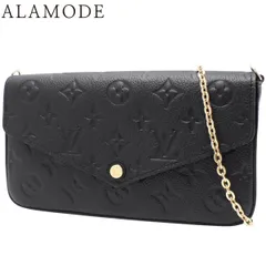 LOUIS VUITTON(ルイ・ヴィトン) モノグラム・アンプラント ポシェット・フェリシー ショルダーバッグ 2WAY クラッチ チェーンウォレット 肩掛け 斜め掛け ノワール ブラック黒 M82477 40802161573【アラモード】