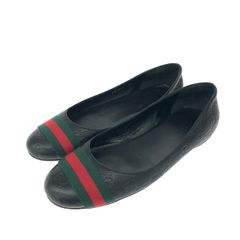 GUCCI グッチ ブラック×シェリーライン フラットシューズ - メルカリ GUCCI グッチ ブラック×シェリーライン フラットシューズ - メルカリ