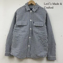 リーバイスメイドアンドクラフテッド ジャケット ブルゾン 薄手 コットン ギンガムチェック シャツ ボタン 17485-0003 メンズ S ISItems【USED】【古着】【中古】50143532
