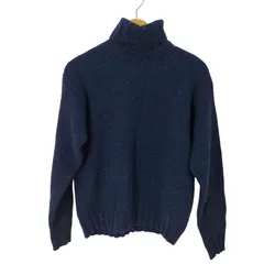 ジェイクルー J.CREW ウール100 タートルネック ニット ネップ メンズ import：M 