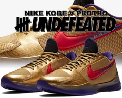 2025年最新】nike kobe 5 protro undefeatedの人気アイテム - メルカリ