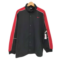 ナイキ NIKE 00s ロゴ刺繍 スナップボタン トラックジャケット メンズ import：L 