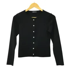 【美品・1度着用】Reneネイビーニットカーディガンサイズ38リボン取り外し可能 2025年最新】Rene カーディガン・ボレロ・アンサンブルの人気アイテム