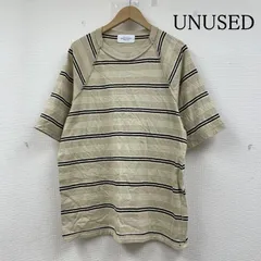 アンユーズド インサイドアウト ラグラン ボーダー 半袖 Tシャツ  シャツ カットソー 切り替えし メンズ 2 ISItems【USED】【古着】【中古】50143562のサムネイル
