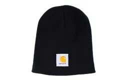 【新品】 カーハート CARHARTT ニット帽 ニットキャップ ビーニー A205 BLACK ブラック 未使用品