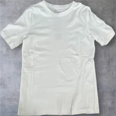 【美品】テン Ten オーガニックコットン クルーネック Tシャツ ホワイト 0サイズ