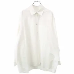 THE ROW ザ ロウ Moon Shirt オーバーサイズムーンシャツ 7696 W2752 ホワイト Mのサムネイル
