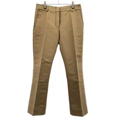 MARNI マルニ 20SS コントラストステッチコットントラウザーパンツ PAMA0141A2 ベージュ 42