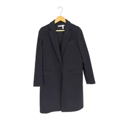 美品✨セオリーリュクス　ダブル　メリノウール　チェスターコート　ブラック　36 theory luxe】ダブル チェスターコート