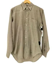 アロー ARROW 60-70S USA製 DECTON 65/35 ポリ コットン ボタンダウン L/S シャツ  裾ステンシル ユニオンチケット メンズ  15 1/2-34