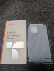 トラスTORRAS ブラックケース　iPhone12 12pro用