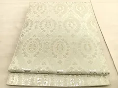 平和屋着物◎六通柄　本袋帯　立涌花文　金銀糸　正絹　逸品　BAAV5843hv
