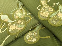 平和屋本店□極上 夏物 重要無形文化財 本場宮古上布 苧麻 逸品