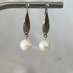 訳あり大特価‼️　淡水パール　ピアス