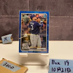 2020 Topps Bowman Chrome Manny Machado 031/150 San Diego Padres Blue Refractor Parallel  カード