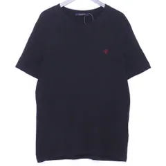 LOUIS VUITTON サークルLV刺繍入り クルーネック Tシャツ Lサイズ ブラック RM192Q JC8 HAY50Wのサムネイル