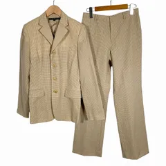 ラルフローレン RALPH LAUREN セットアップ ジャケット パンツ チェック ウール ベージュ 7 S相当のサムネイル