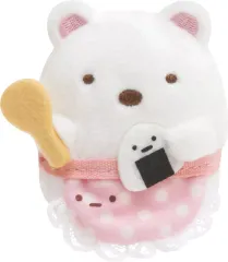 【中古】ぬいぐるみ しろくま(2018年「えびふらいのしっぽのおつかい」テーマ) 復刻カプセルてのりぬいぐるみ すみっコぐらしコレクション 「すみっコぐらし」