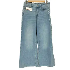 ザラ ZARA ハイウエストワイドジーンズ レディース  EU36