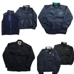 古着卸 まとめ売り ジャケット 6枚セット (メンズ S ) スタンドカラー 襟付き ラルフローレン ブルゾン ベスト 中古 古着 NC5318