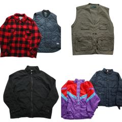 古着卸 まとめ売り ブランドMIX ベスト ジャケット 4枚セット (メンズ  
