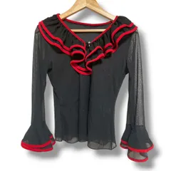 2025年最新】フラメンコ ブラウス 黒の人気アイテム - メルカリ