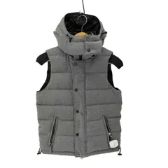 ユーズドフルギ USED古着 ANTONIO LAVERDA ウールカシミヤ×ナイロン リバーシブル ダウンベスト メンズ JPN：S 