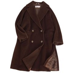 美品】AGNONA/アニオナ ロング コート アルパカ MARTORA 女優襟 - メルカリ