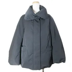 ユニクロ UNIQLO +J 24AW ハイブリッドダウンジャケット コート ジップアップ M 黒 ブラック /X