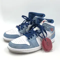 【中古】NIKE AIR JORDAN 1 MID SE Hyper Royal DN3706-401 size 26cm ナイキ [24]