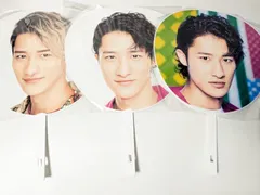 新品未開封　Snow Man 岩本照 Jr.時代　ジャンボうちわ　3枚セット  2018-2019