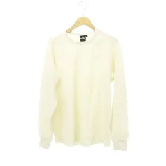 ザノースフェイス THE NORTH FACE ロングスリーブウォームワッフルクルー トレーナー トップス NT62032 Lサイズ アイボリー