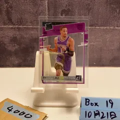 2020 Panini Clearly Donruss Tyrese Haliburton Sacramento Kings Rated Rookie カード