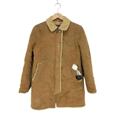 BURBERRY BLUE LABEL ファーコート ベージュ レディス BURBERRY BLUE LABEL ベージュファーコート 38 - メルカリ