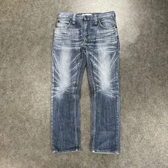 Levi's 513 SKINNY LEG Denim Jeans リーバイス デニムパンツ スキニージーンズ ジーパン ジップフライ 鬼ヒゲ ハチノス USED加工 W33 33×32 EU513-0001