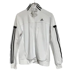 Z1577adidas アディダス ウォームアップ ジャケット ジャージ FKK19 ホワイト 白系 メンズ L